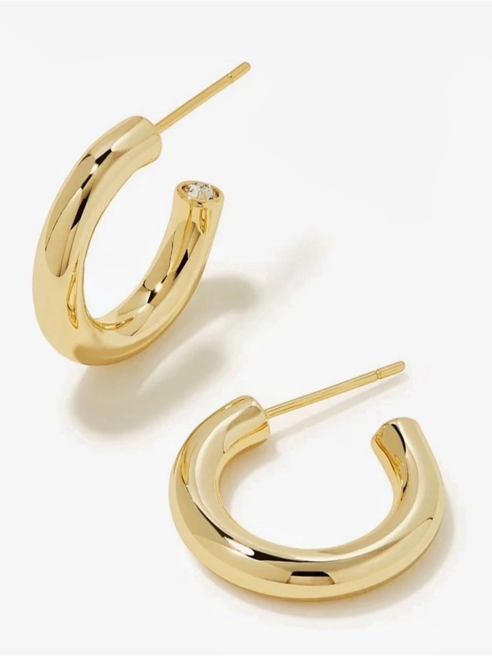 Gold Kendra Scott Colette Earrings Like New